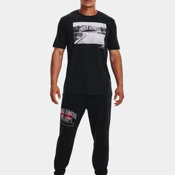 BRAND NEW men under armour rival terry atheletic joggers pants (fitted) size L - Picture 5 of 8